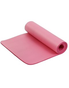 Коврик для йоги и фитнеса NBR pink 183 см 10 мм Larsen