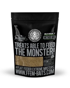 Прикормка методная FFEM METHOD MIX 1 кг Sweet Fishmeal Для флэт фидера На карпа Ffem baits