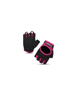 Перчатки для фитнеса 16 8344 black pink S Larsen