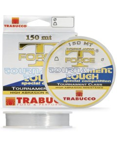 Леска T FORCE Tournament TOUGH 150 м 0 280 мм 9 54 кг цв Прозрачный Trabucco