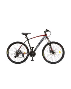 Велосипед Riser MD 2022 17 черно серо красный Hogger