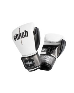 Перчатки боксерские Punch 2 0 бело черно бронзовые вес 16 унций Clinch
