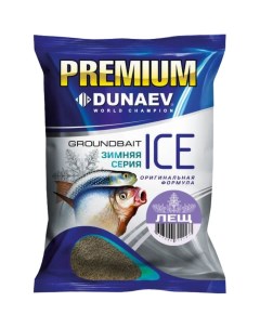 Прикормка рыболовная Ice Premium Лещ 1 упаковка Dunaev