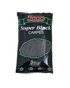 Прикормка 3000 Super Feeder Black Карп 1000 г натуральный Sensas