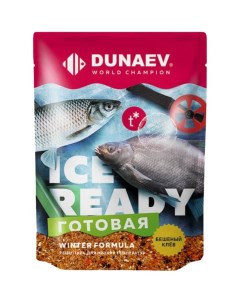 Прикормка рыболовная Ice Ready Плотва 1 упаковка Dunaev