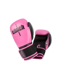 Перчатки боксерские Aero 2 0 розово черные вес 10 унций Clinch