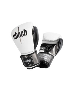 Перчатки боксерские Punch 2 0 бело черно бронзовые вес 12 унций Clinch