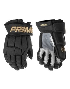 Перчатки хоккейные Flash 3 0 SR 14 черный золотой Prime