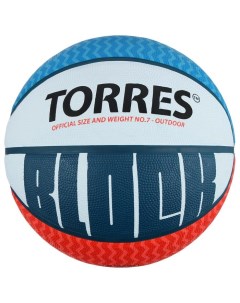 Мяч баскетбольный Block B00077 размер 7 Torres