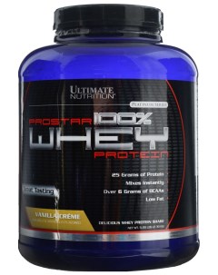 Протеин Prostar 100 Whey Protein 2390 г vanilla Ultimate nutrition