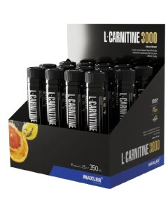 Карнитин L Carnitine 3000 Цитрус 14x25мл Maxler
