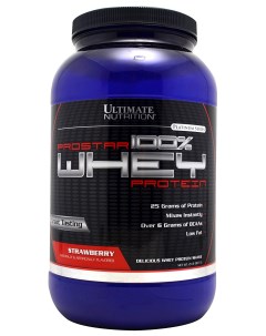 Протеин Prostar 100 Whey Protein 900 г strawberry Ultimate nutrition