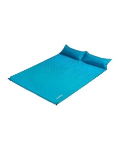 Коврик надувной NH18Q010 D с обновленной подушкой голубой Naturehike