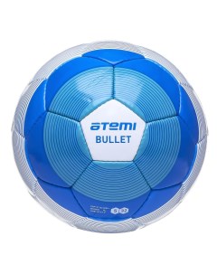 Мяч футбольный BULLET PU сине бел р 5 р ш окруж 68 70 Atemi