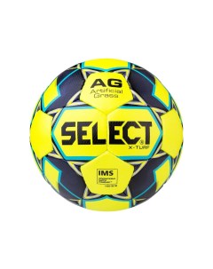 Футбольный мяч X turf 5 yellow black blue Select