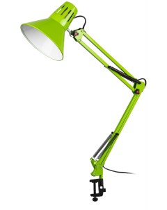Настольный светильник N 121 E27 40W GR Е27 на струбцине зеленый Б0052760 Era