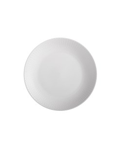 Тарелка обеденная Corallo 27см белая фарфор CD497 IK0112_ Casa domani