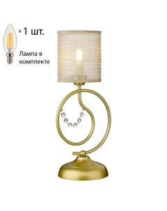 Настольная лампа с лампочкой 290 304 01 Lamps E14 Свеча Velante