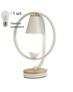 Настольная лампа с лампочкой Uccello 2939 1T Lamps E27 P45 F-promo