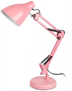 Настольный светильник N 123 E27 40W P Е27 с основанием розовый Б0052757 Era