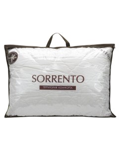 Подушка для сна SORRENTO DELUXE стеганая Бамбук 50x70 см на диван кровать сатин Sorrento deluxe
