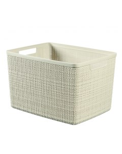 Корзина JUTE L 20л кремовый Curver