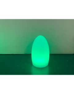 Светодиодный светильник RGB в форме яйца 11х19 см Nobrand