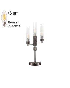 Настольная лампа с лампочками Kamilla 5275 3T Lamps E14 Свеча Lumion