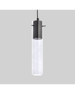 Подвесной светильник с 1 стеклянным плафоном 3146 Look Graphite черный GU10 Tk lighting