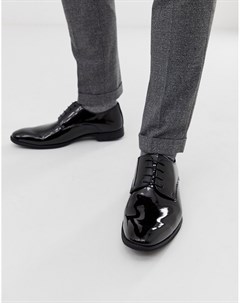Черные лакированные туфли New look