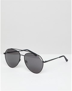 Черные солнцезащитные очки авиаторы Hawkers Bluejay Hawkers sunglasses