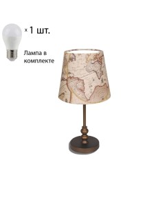 Настольная лампа с лампочкой Mappa 1122 1T Lamps E27 P45 Favourite