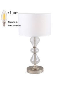 Настольная лампа с лампочкой Ironia 2554 1T Lamps E14 Свеча Favourite