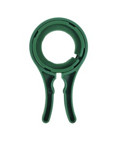 Ключ открывашка из пластика для банок с винтовой крышкой D 65 112 мм зеленая Urm