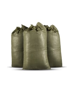 Мешок для строительного мусора полипропиленовый Зеленый 55х95 см 10 шт 00001387 Gavial