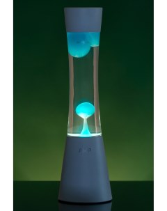Лава лампа Grace Бирюзовая Прозрачная 39 см Amperia