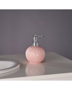 Дозатор для жидкого мыла Rosy розовая размером 10 2х10 2х15 5 см Verran