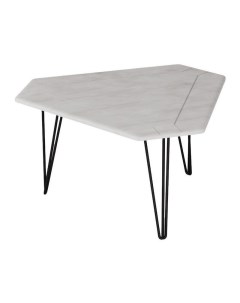Журнальный стол Тет 450 белый бетон Мебелик