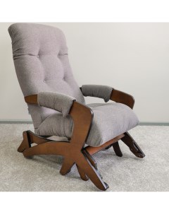 Кресло качалка Твист с подножкой мятниковый механизм Glider