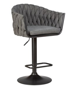 Барный стул LEON LM 9690 grafit LAR 275 21 черный темно серый Империя стульев