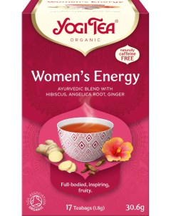 Чай в пакетиках Women s Energy Женская Энергия 17 пакетиков Yogi tea