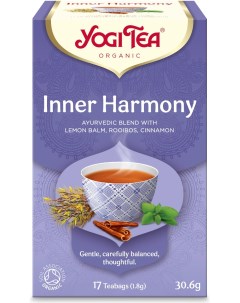 Чай в пакетиках Inner Harmony Внутренняя Гармония 17 пакетиков Yogi tea