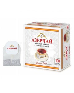 Чай с Бергамотом 2 г 6 шт по 100 пакетиков Азерчай