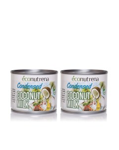 Молоко сгущенное кокосовое 200 мл х 2 шт Econutrena