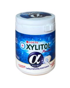 Жевательная резинка Xylitol Power Mint 86 г Lotte