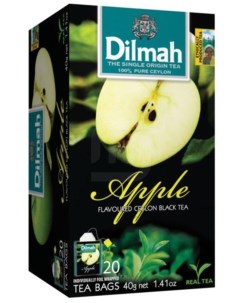 Чай черный Яблоко в пакетиках 1 5 г х 20 шт Dilmah