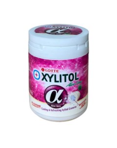 Жевательная резинка Xylitol Aloe Vera без сахара 86 г Lotte