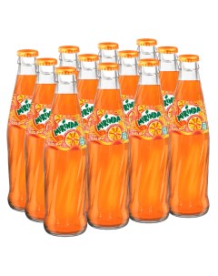 Газированный напиток Апельсин 0 33 л х 12 шт Mirinda