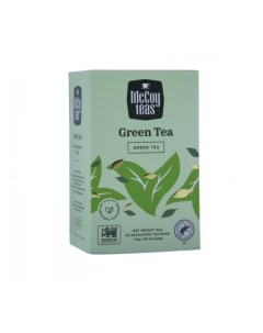 Из Шри Ланки Чай зелёный 20 пакетиков Mccoy teas