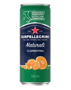 Газированный Напиток San Pellegrino Clementina 330Мл Sanpellegrino